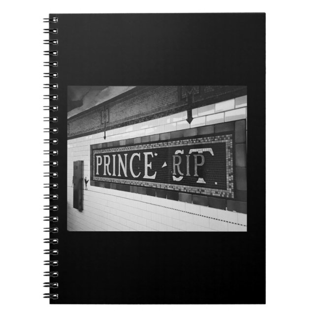 Prince (REVA) Anteckningsbok Med Spiral (Framsidan)