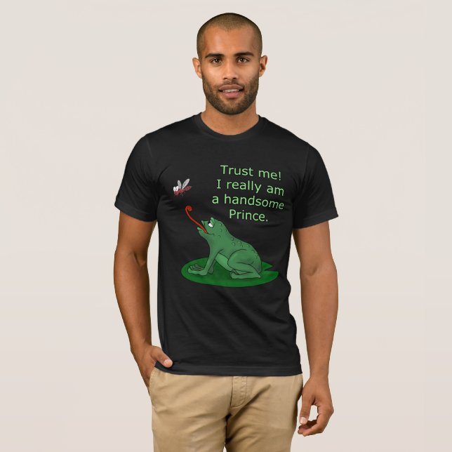 Prince roliga Charmig och groda T-shirt (Hel framsida)