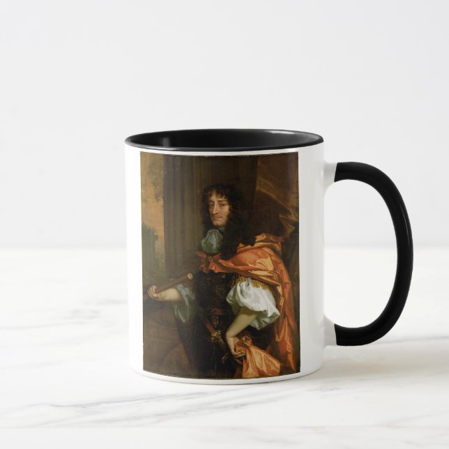 Prince Rupert (1619-82), c.1666-71 (olja på Mugg (Höger)