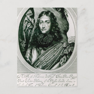 Prince Rupert från Rhen graverad av William Vykort