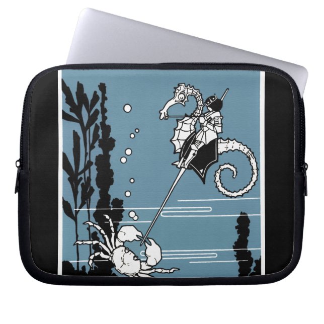 Prince & seahorsen laptop fodral (Framsidan)