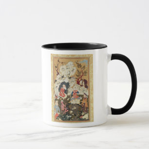 Prince som besöker en asket mugg