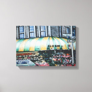 Prince Street Corner, New York City Canvastryck