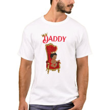 Prince Throne Red Guld African Pojke