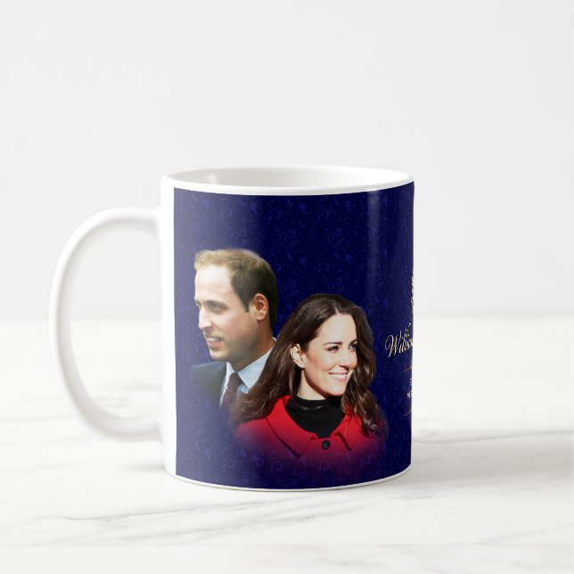 Prince William & Catherine mugg (Vänster)