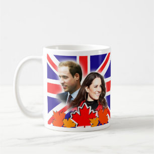 Prince William & Kate Kanada mugg