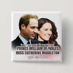 Prince William & Kate kungligt bröllop knäppas Knapp