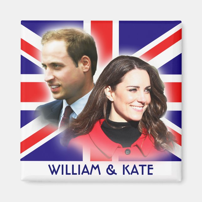 Prince William & Kate Middleton Magnet (Framsidan)