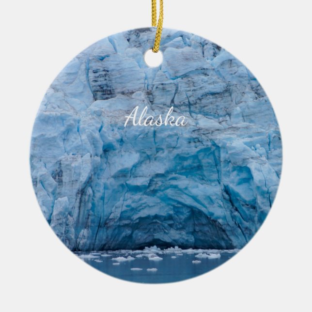 Prince William Ljud Glacier Ornament Souvenir (Framsidan)