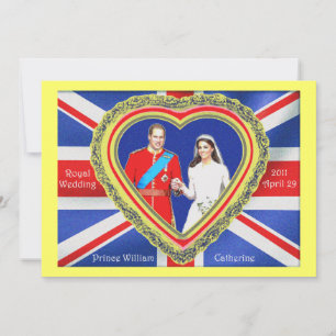 Prince William och Catherine Royal Bröllop