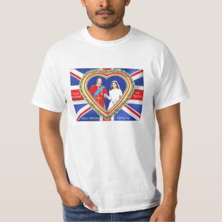 Prince William och Catherine Royal Bröllop T-shirt