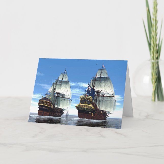 Prince William och eskort för H M S Kort (Framsida)