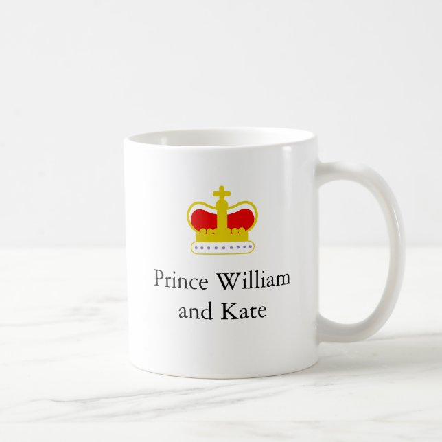 Prince William och Kate Kaffemugg (Höger)