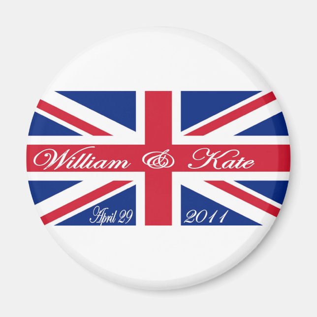 Prince William och Kate Magnet (Framsidan)