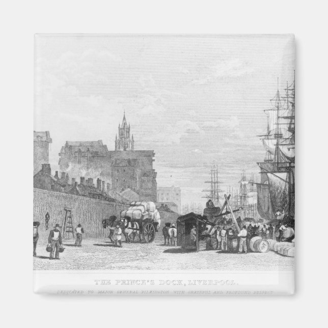 Prince's Dock, Liverpool Magnet (Framsidan)