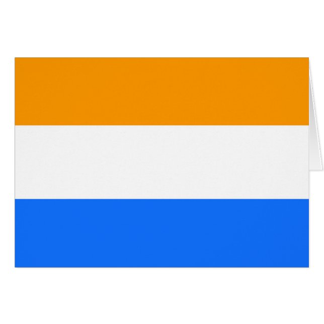Prince's Flagga Hälsningskort (Framsidan Horizontal)