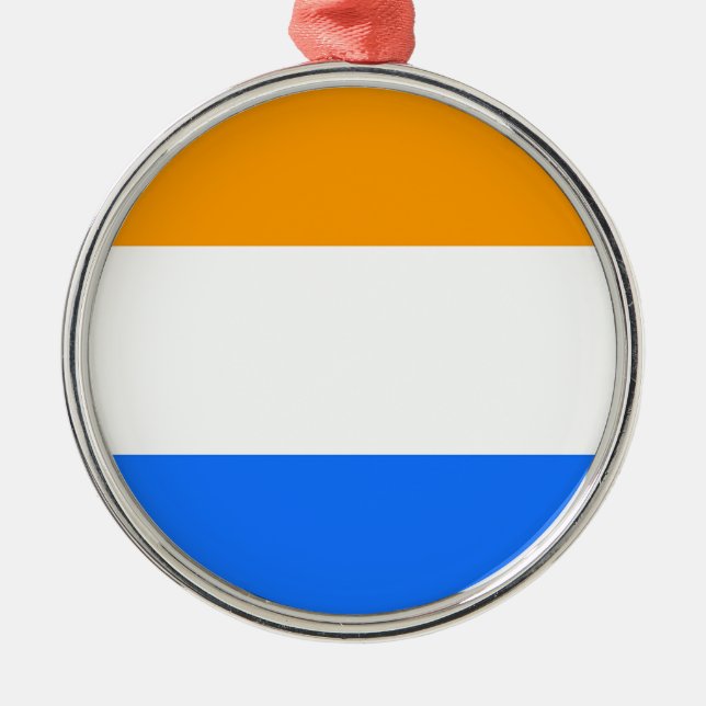 Prince's Flagga Julgransprydnad Metall (Framsidan)