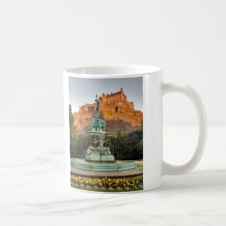 Princes Gata Arbeta i trädgården för Edinburgh Kaffemugg