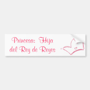 Princesa: Hija del Rey de Reyes Bildekal