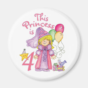 Princess4e födelsedagen magnet