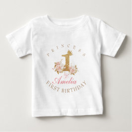 Princess 1st Birthday T Shirt