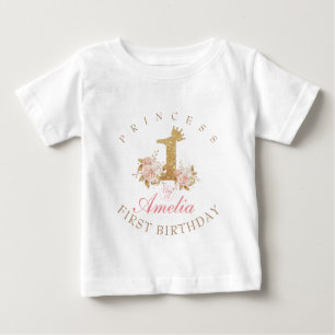 Princess 1st Birthday T Shirt