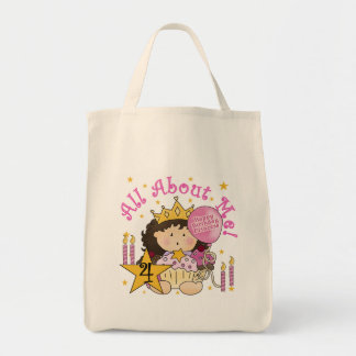 Princess All Om Me 4e födelsedagen Tshirts Tygkasse