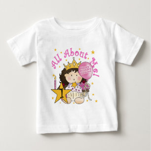 Princess Allt om mig 1:a födelsedagstskjortan T Shirt