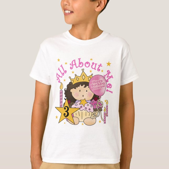 Princess Allt om mig Tshirts (Framsida)