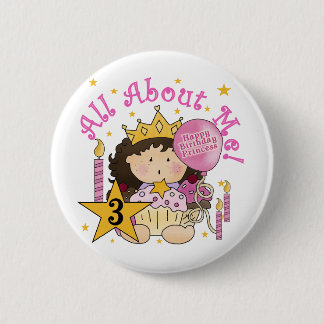 Princess Allt om mig Tshirts Knapp