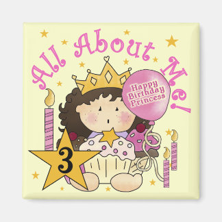 Princess Allt om mig Tshirts Magnet