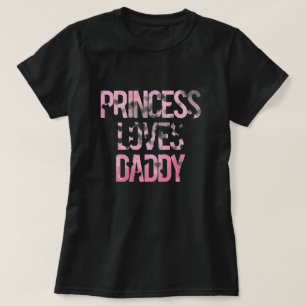 Princess Älska Pappa Skjorta T-shirt