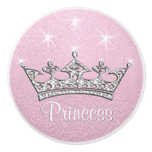 Princess Anpassningsbar Rosa Knobs for Furstendöm Knopp