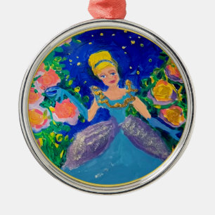 Princess "Art by Kids" Julgransprydnad Metall