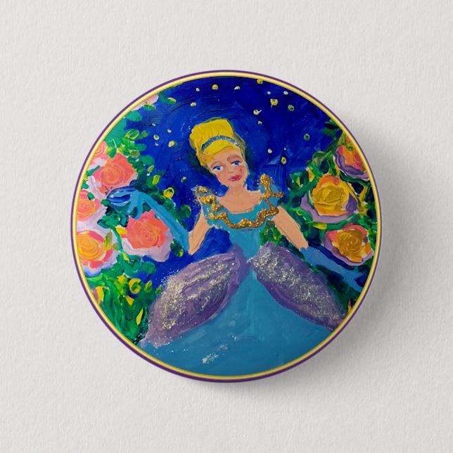 Princess "Art by Kids" Knapp (Framsida)