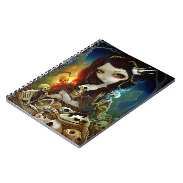 "Princess av ben" anteckningsbok Med Spiral (Vänstra Sidan)