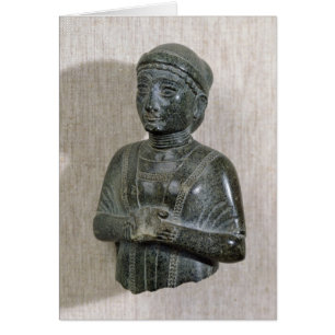 Princess av den Gudea familjen Hälsningskort