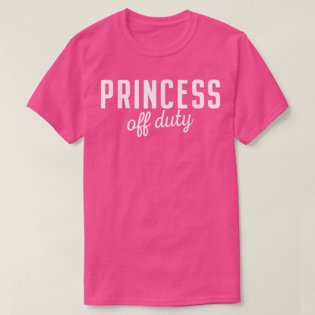 Princess Av Duty Civilian Princess Costume Disgui T Shirt (Design framsida)