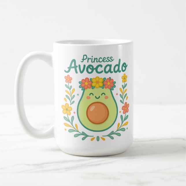 Princess Avocado Kaffemugg (Vänster)