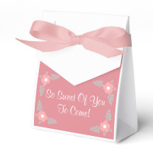 Princess Baby Favor Boxes!