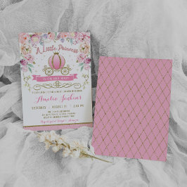 Princess Baby Shower-inbjudan Inbjudningar
