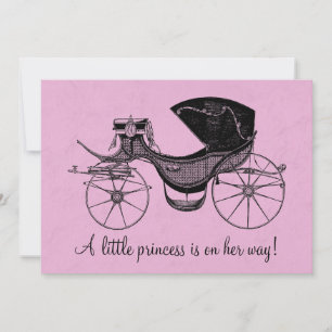 Princess Baby Shower Inbjudningar