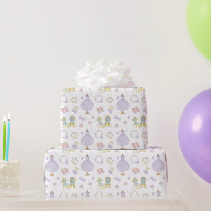 Princess Baby Shower Mönster Presentpapper