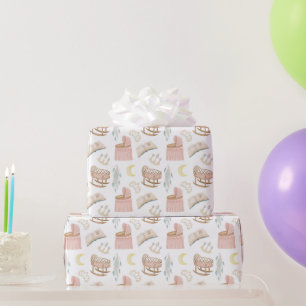Princess Baby Shower Mönster Presentpapper