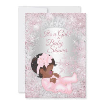 Princess Baby Shower Rosa Winter Wonderland Ethnic