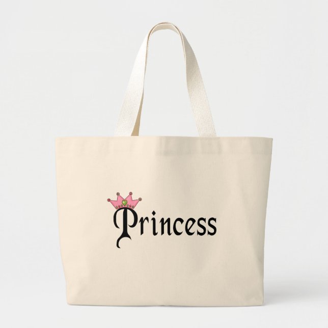 Princess Bag Jumbo Tygkasse (Framsidan)