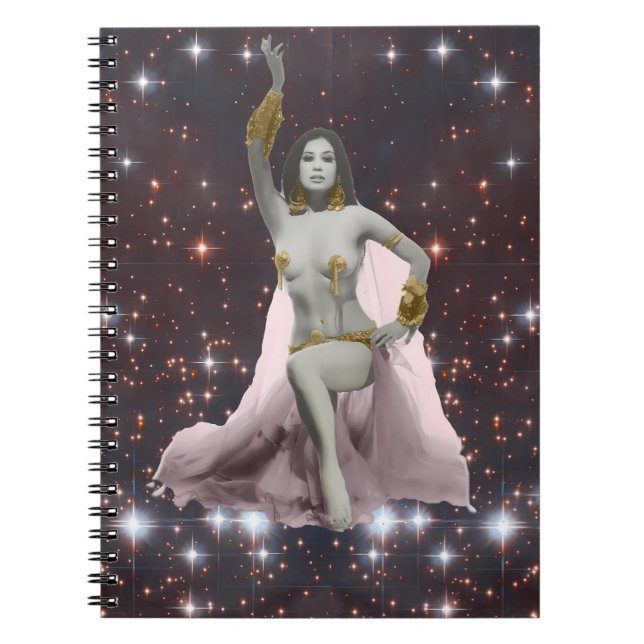 Princess Banu, Cosmic Belly Dancer Anteckningsbok (Framsidan)
