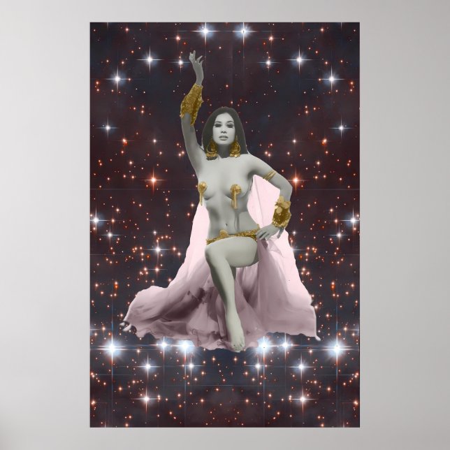 Princess Banu, Cosmic Belly Dancer Poster (Framsidan)