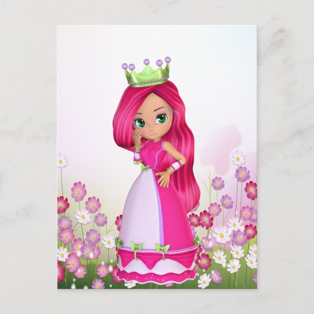 Princess Berry Vykort (Framsida)