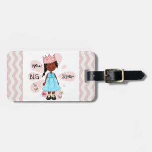 Princess Big Sister African Bagagebricka